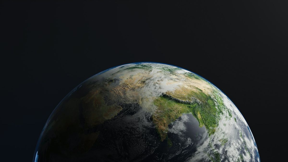 Earth seen from space